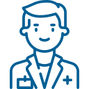 Icono de médicos angiólogos expertos